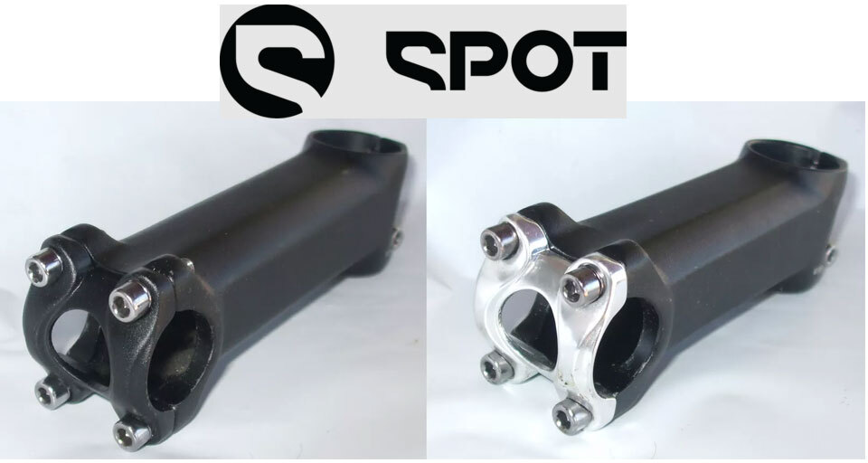 NEW - Spot Cycles MTB Stem, 25.4mm (Select 90, 100, 110, 115, 120, 130mm)
