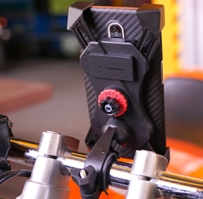 Universal Cell Phone Holder Bike Bicycle Mount Handlebar Install