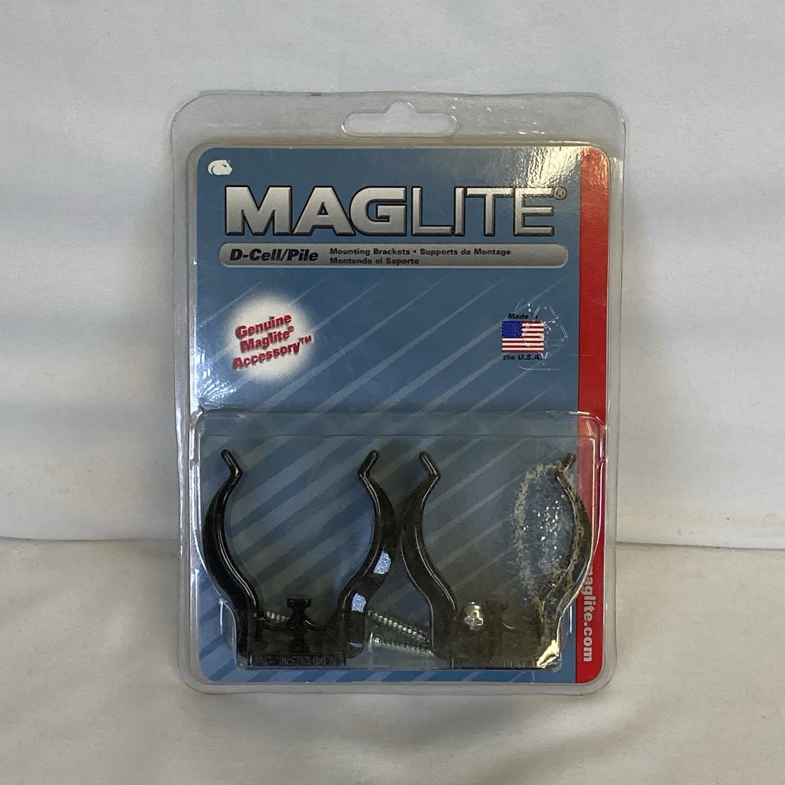 Maglite D Cell Flashlights Universal Mounting Brackets Clamp ASXD026 NEW