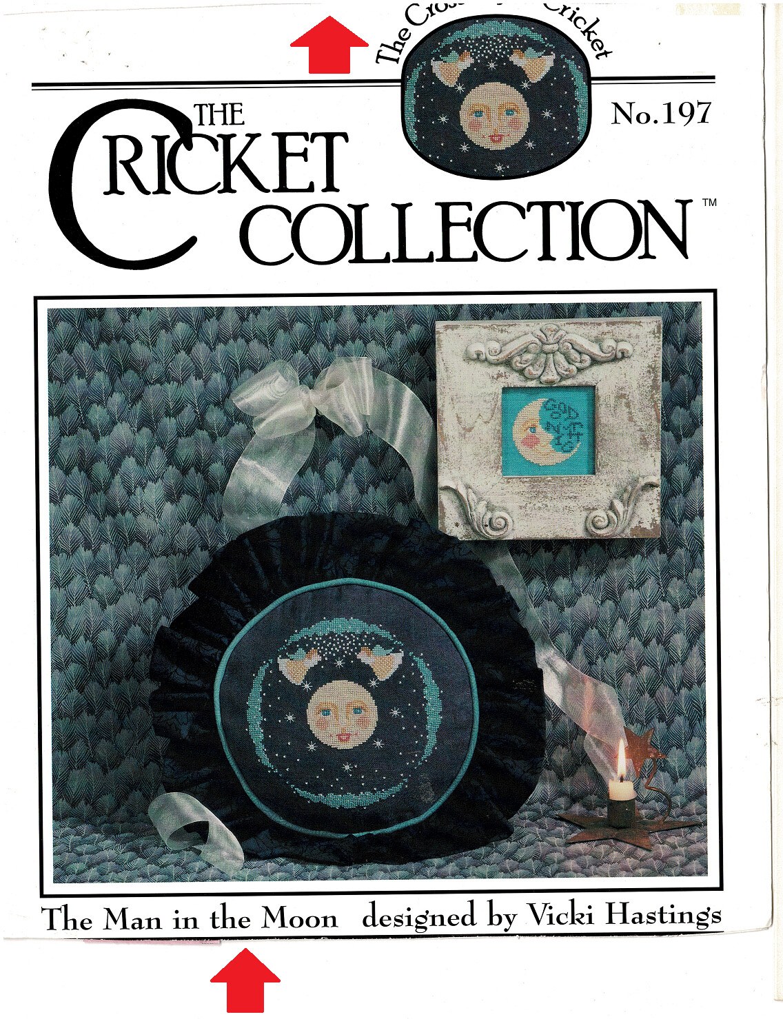 THE CRICKET COLLECTION   #197 CROSS STITCH  LEAFLET