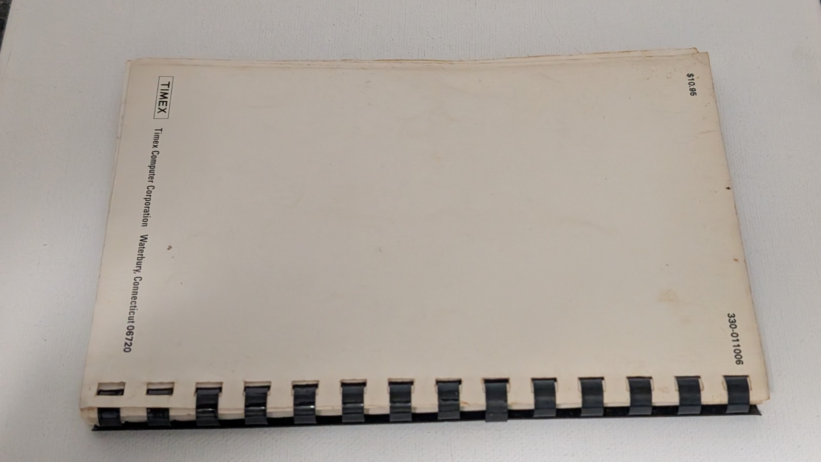 Timex Sinclair 1000 Original User Manual 1982