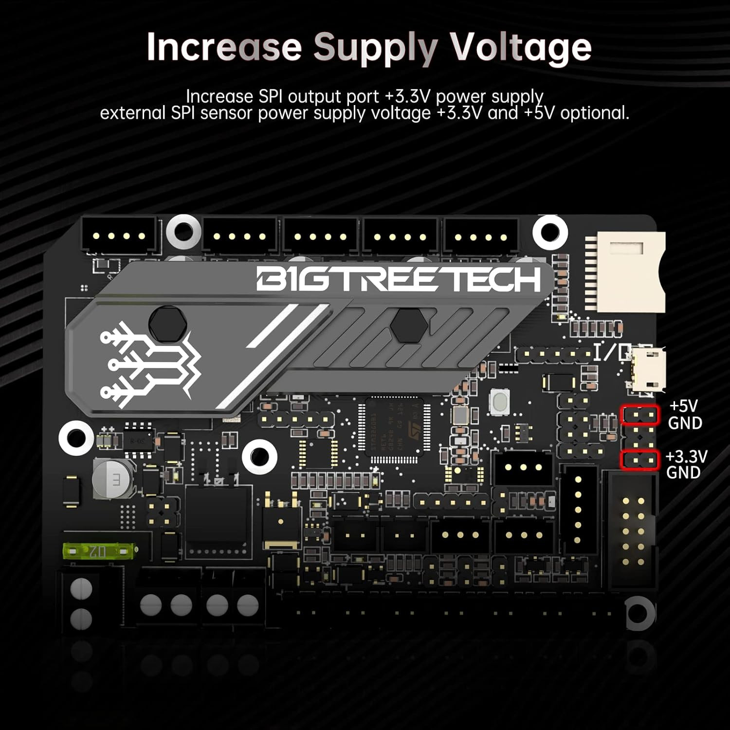 BIGTREETECH SKR Mini E3 V3.0 Control Board with TMC2209 UART Stepper Driver New