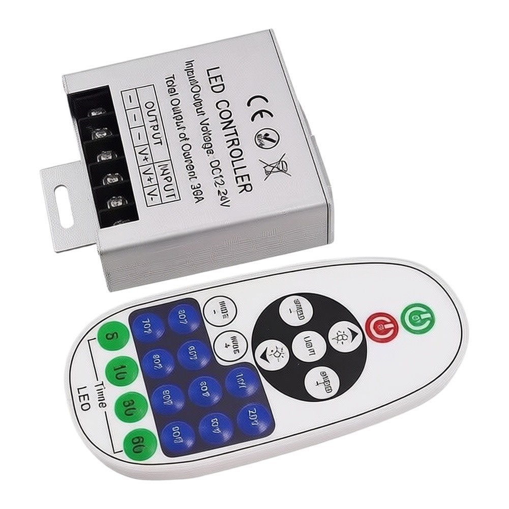 23 Button LED Controller Aluminum Enclosure DC12 to 24V 36A Load Support