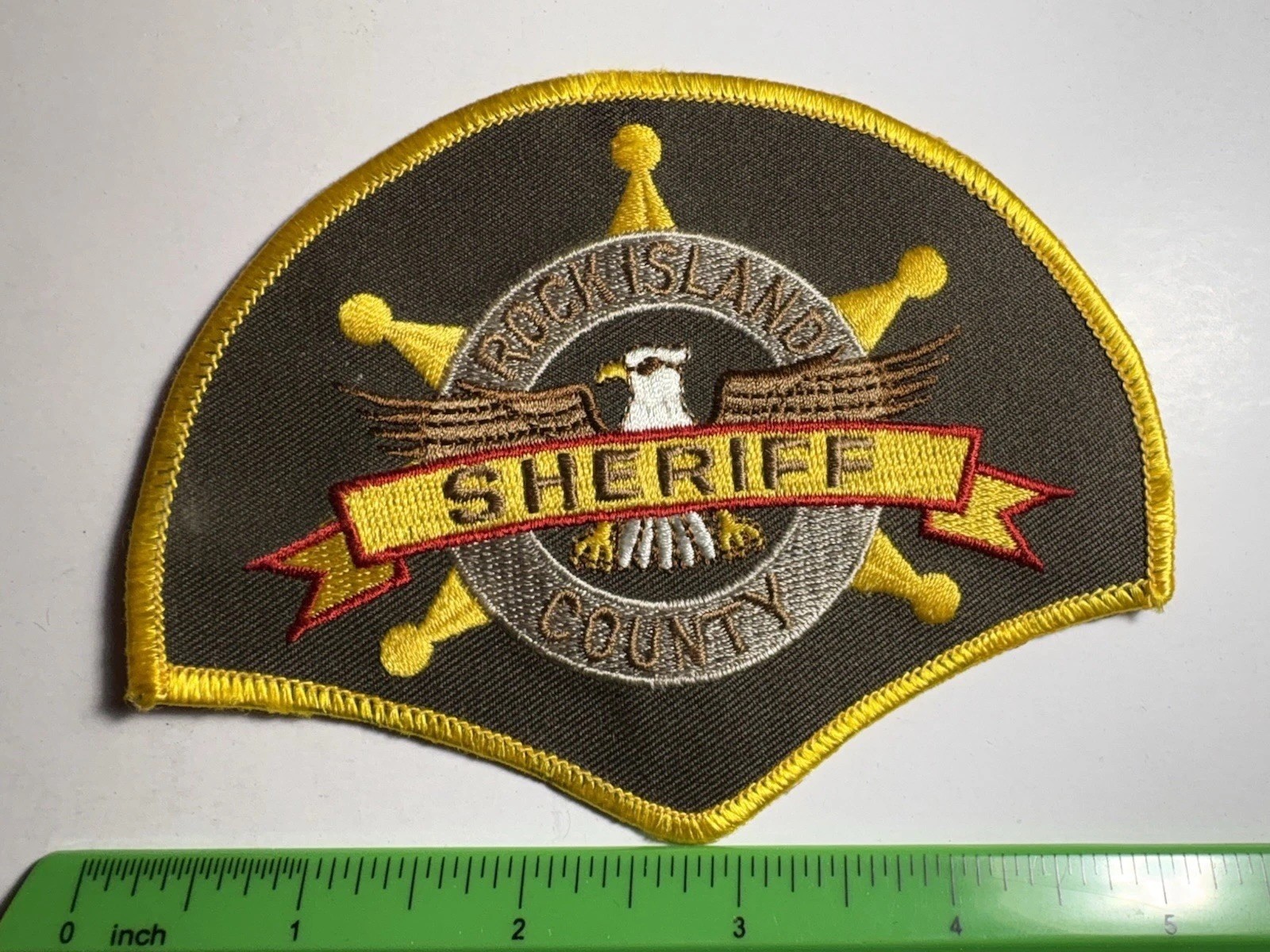 Rock Island County Illinois Sheriff Patch