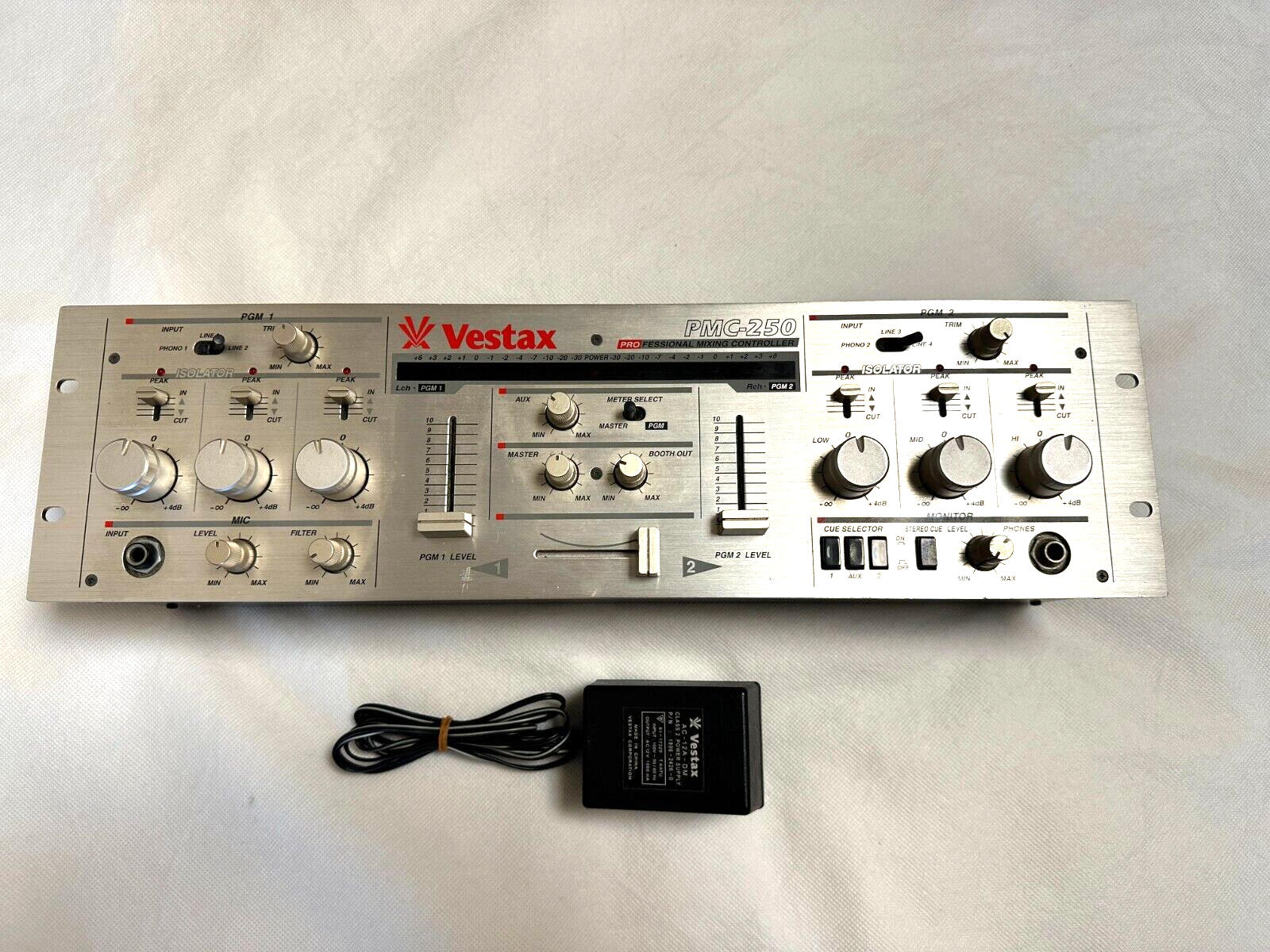 Vestax PMC-250 DJ Rotary Mixer Professional Mixing Controller