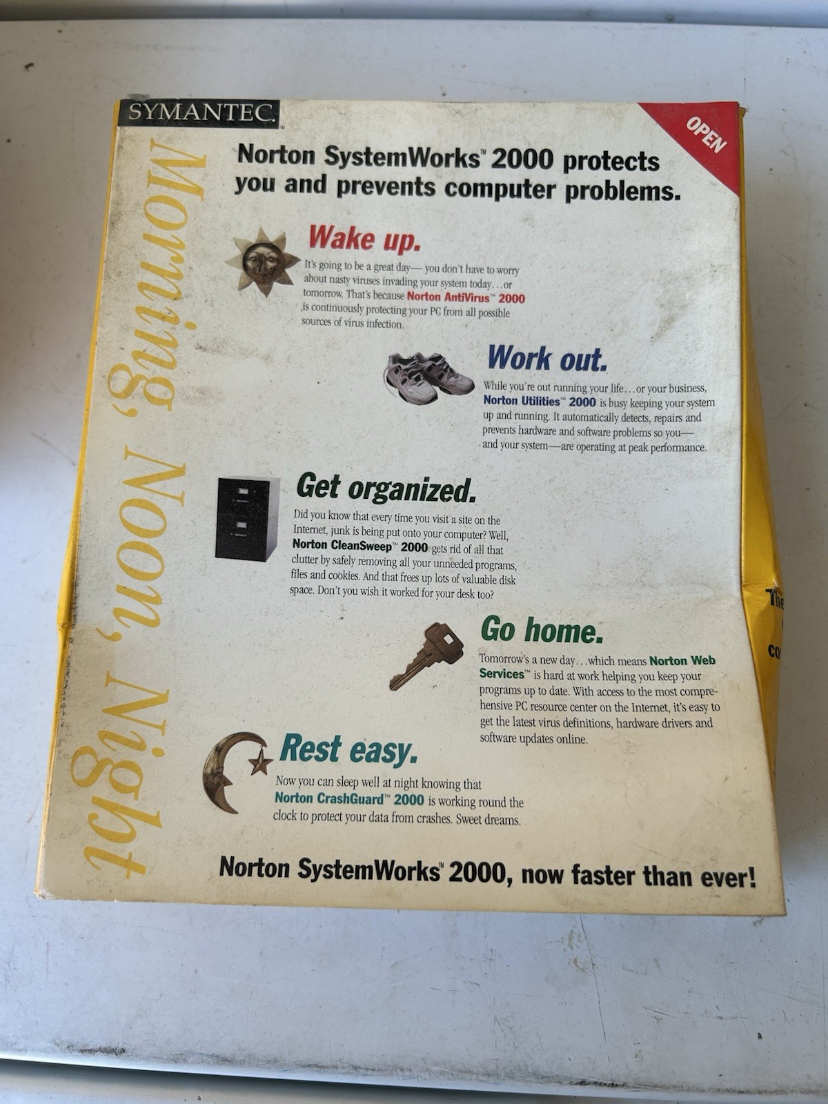 Sealed NORTON SYSTEM WORKS 2000 Version 3.0 SYMANTEC WINDOWS 95 98