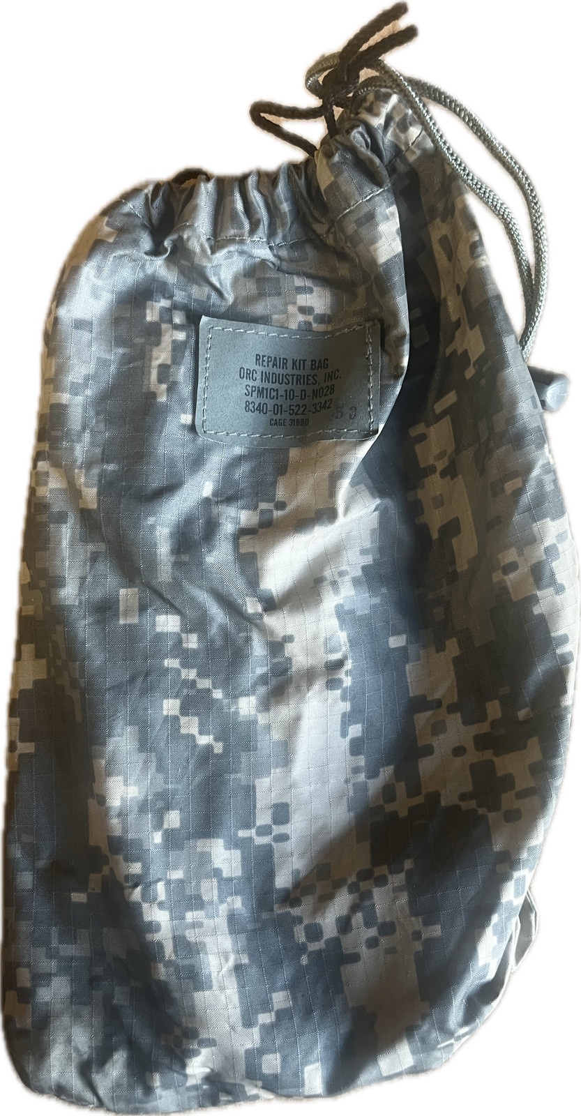 USGI ICS 1 MAN TENT Replacement Spikes ACU Orc with Carry Bag