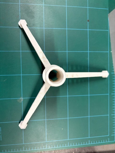 Flying Model Rocket Display Stand 29mm New 3D Printed Collapsible