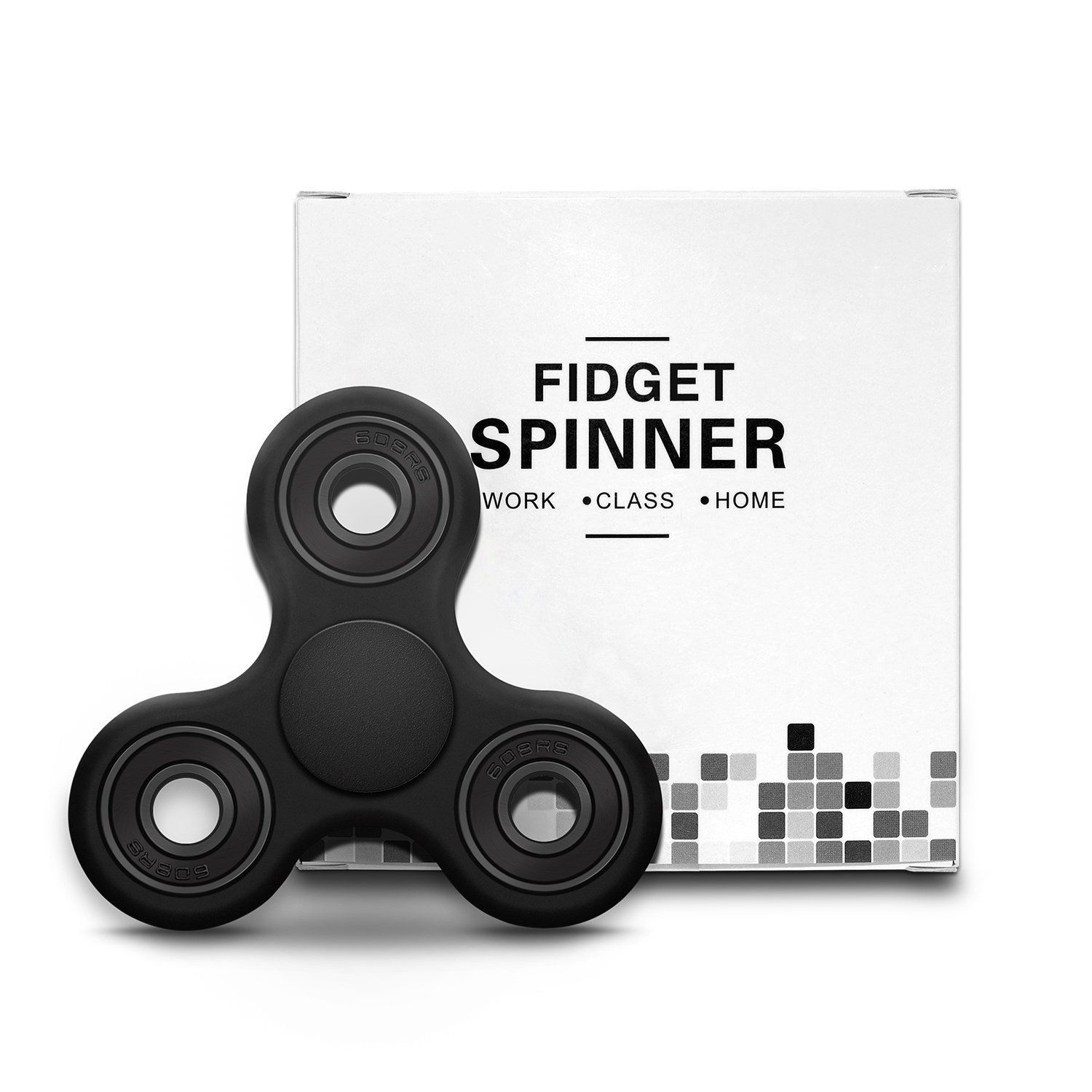 Fidget Spinner Fingertips Spiral - 1x w/Random Color and Design