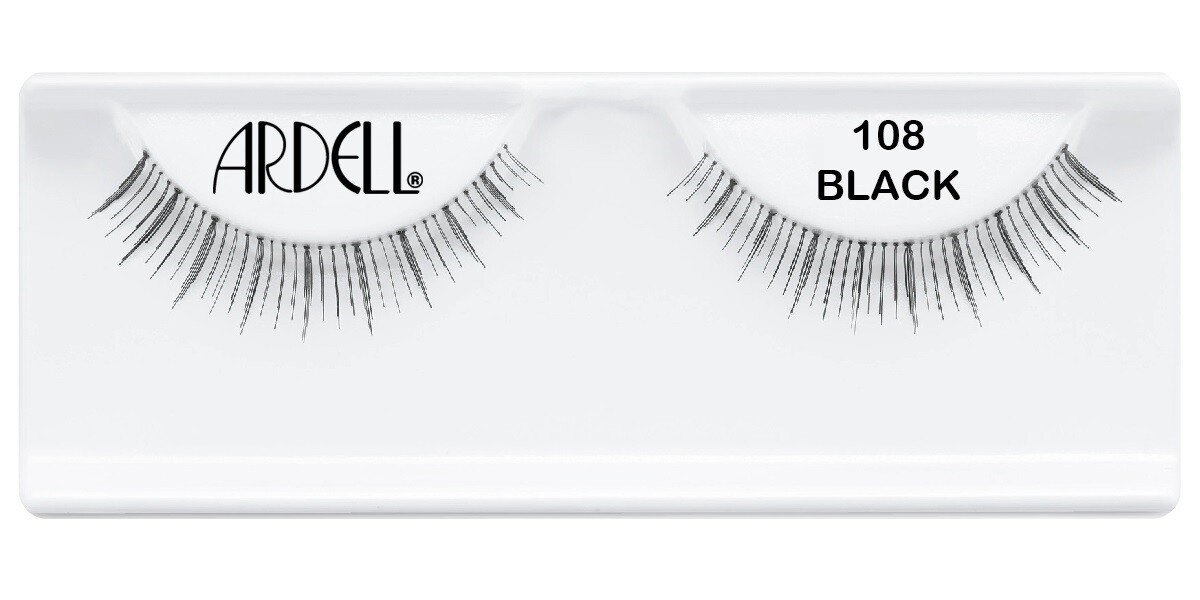 Ardell False Eyelashes #108 Black (4 Pack)