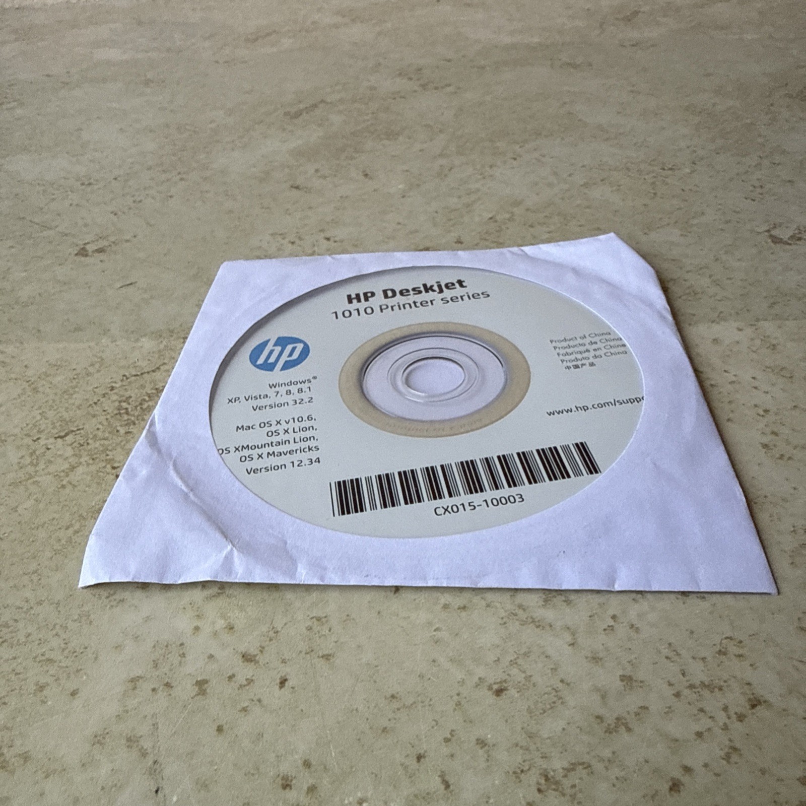 HP Deskjet 1110 Printer Series Software CD-Rom Hewlett-Packard