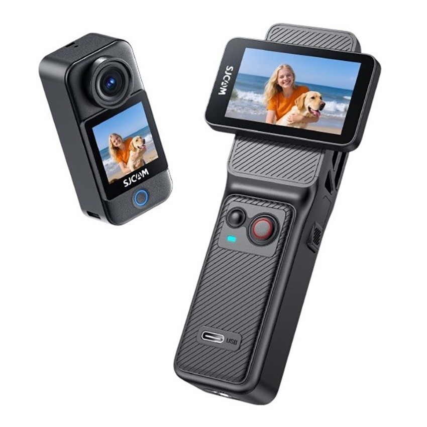 SJCAM C400 Vlogging Combo 4K Pocket Handheld Camera Action Camera Touch Screen