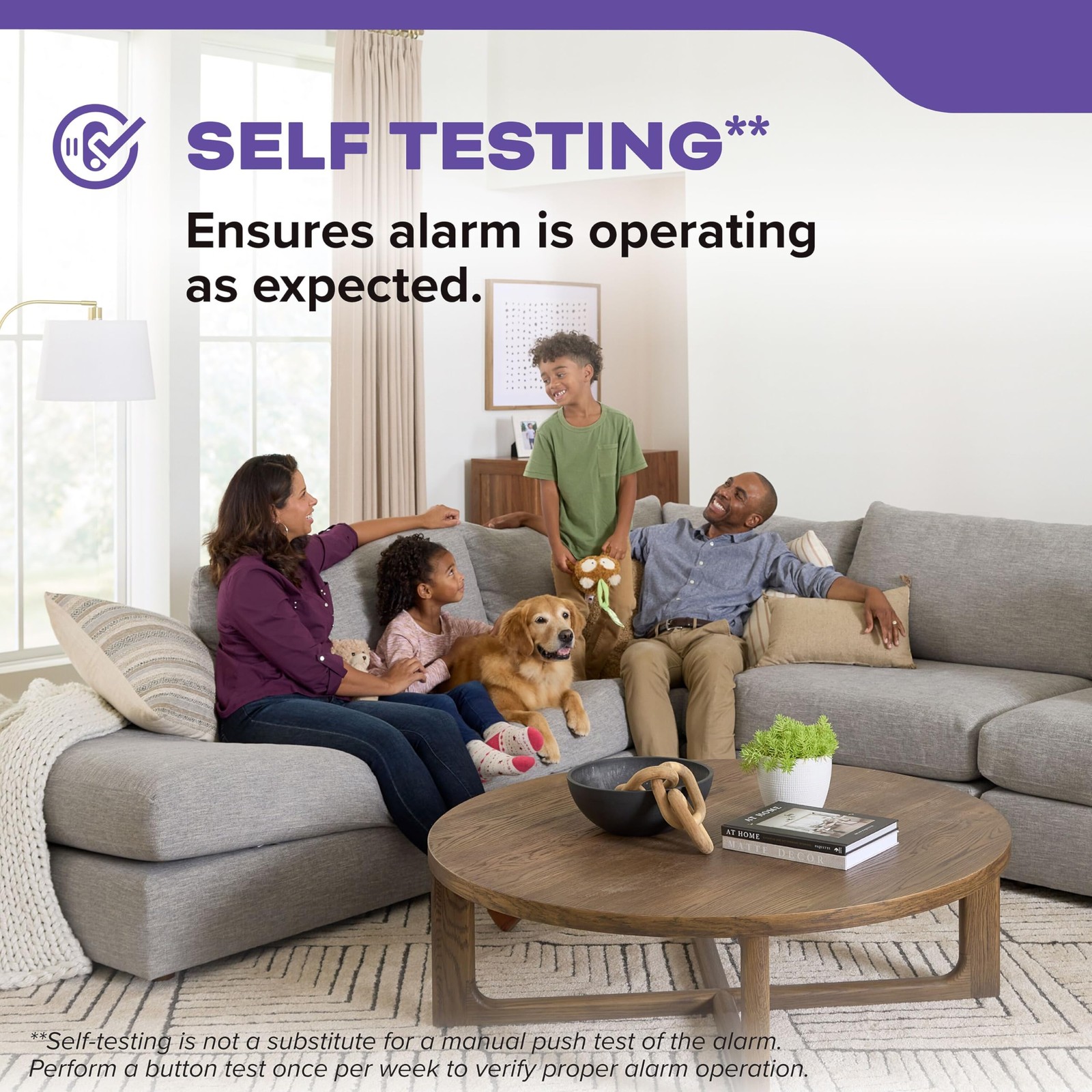 Kidde Hardwired Monoxide Detector For Home Interconnectable Aa Battery Backup