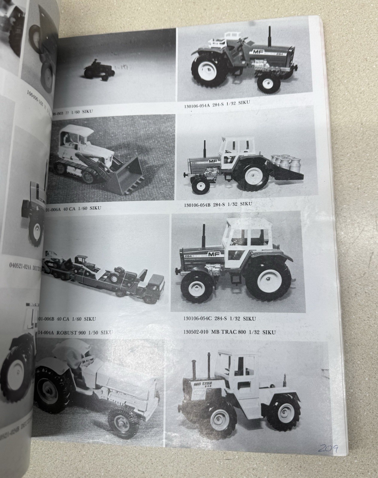 Grilled & Burkholder Model Farm Tractors Book (M6)