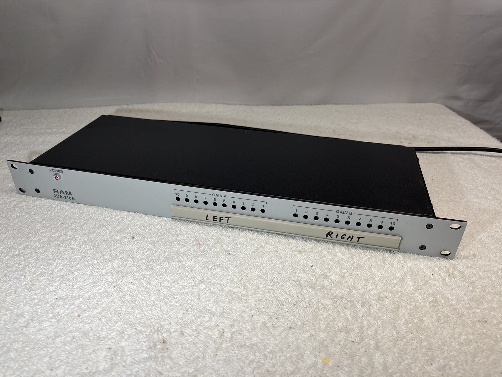RAM Broadcast Systems Stereo DA ADA-210A radio broadcast gear ADA 210