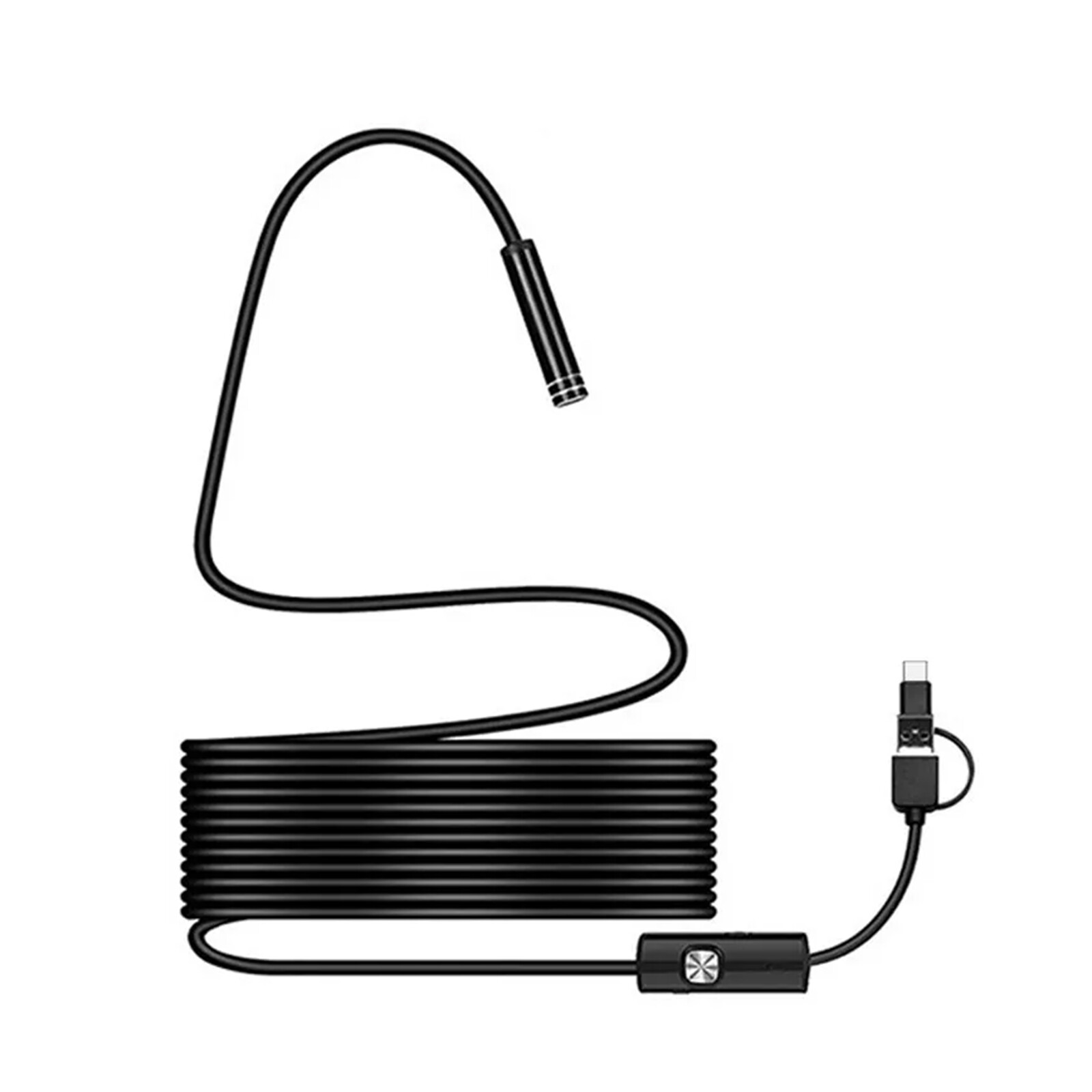 New Megapixels HD USB C Endoscope Type-C Borescope Inspection Camera For Android