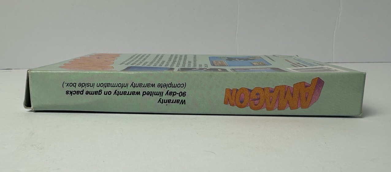Amagon Nintendo NES Box, Manual, Insert & Foam Good Condition **NO GAME**