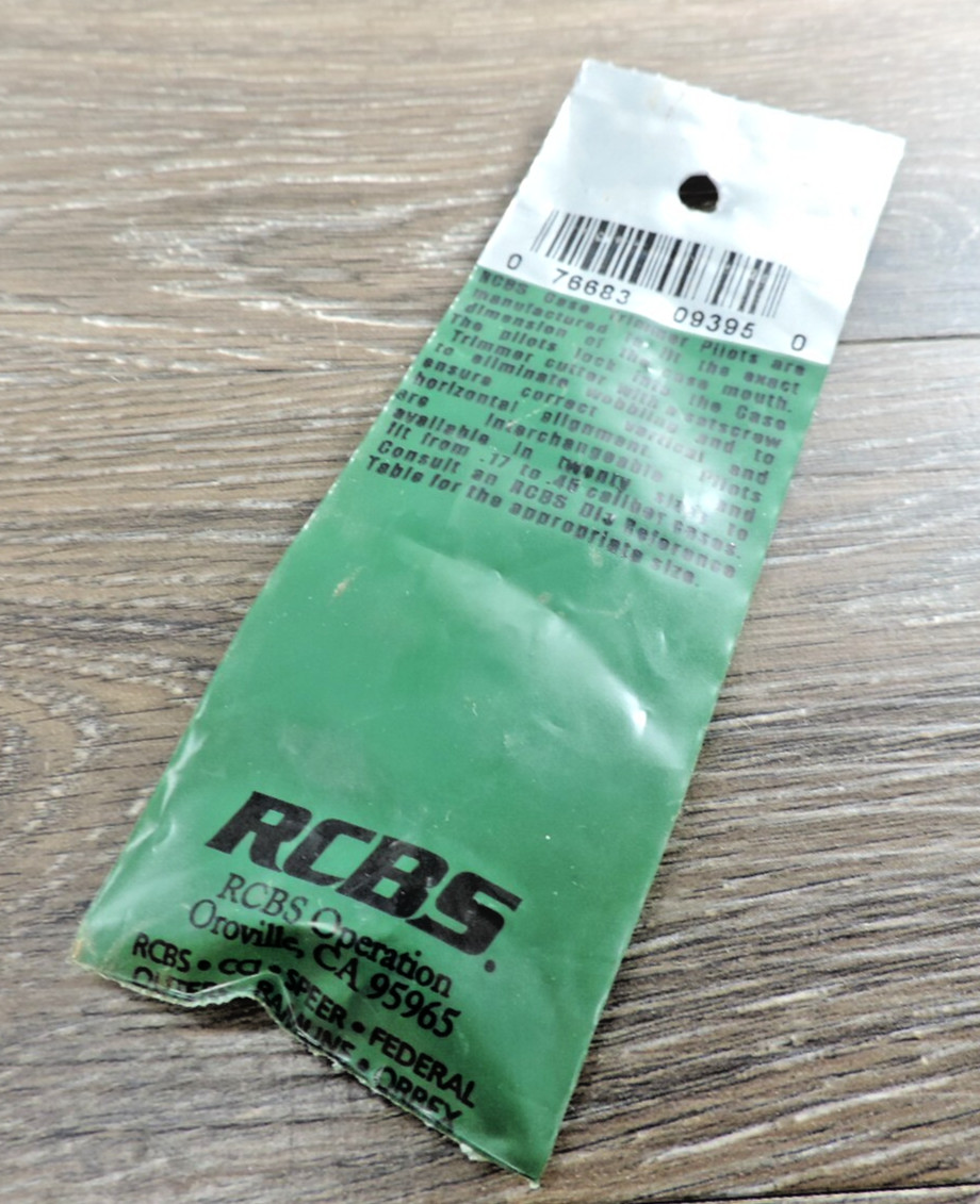 RCBS Rotary Case Trimmer Pilot .45 Caliber 09395