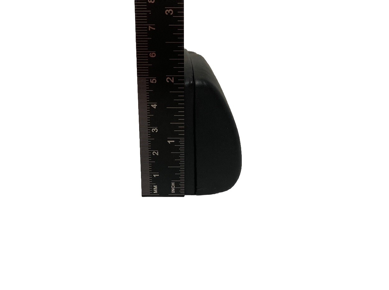 NEW bebe Black Hard Clamshell Eyeglasses Case Spring Closure