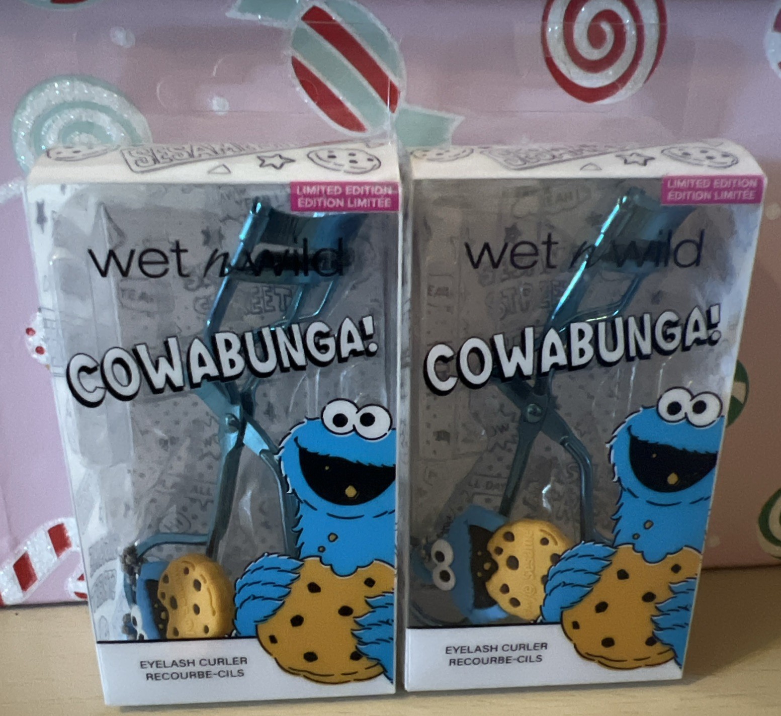 2x ~Wet n Wild Sesame Street Cowabunga! Eyelash Curlers