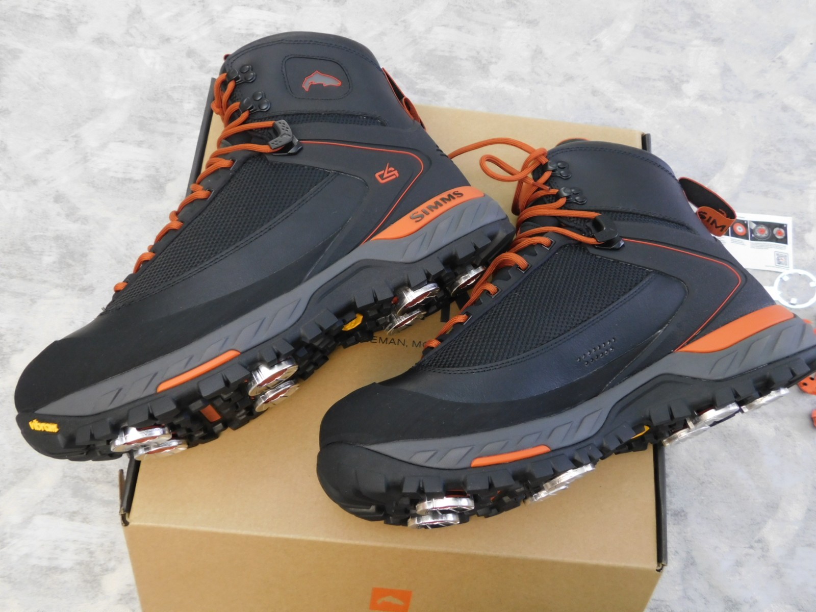 Simms G4 PRO Powerlock Wading Boots - Vibram® Sole SIZE 13