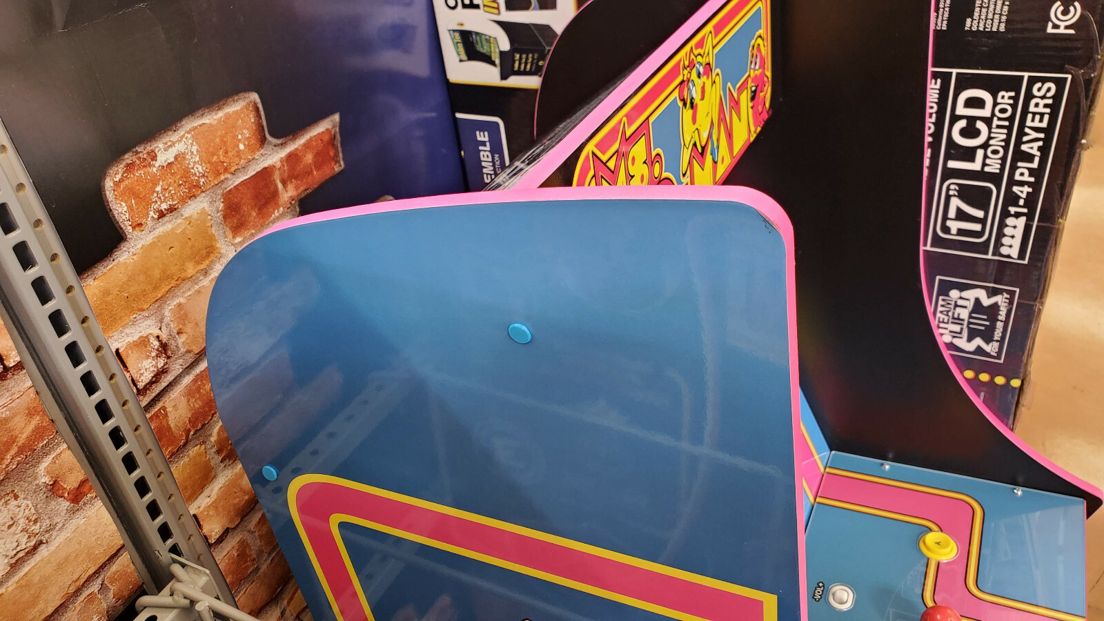 Arcade1up - Ms. Pacman - Screw Hole Caps/Covers Ms. Pac-Man