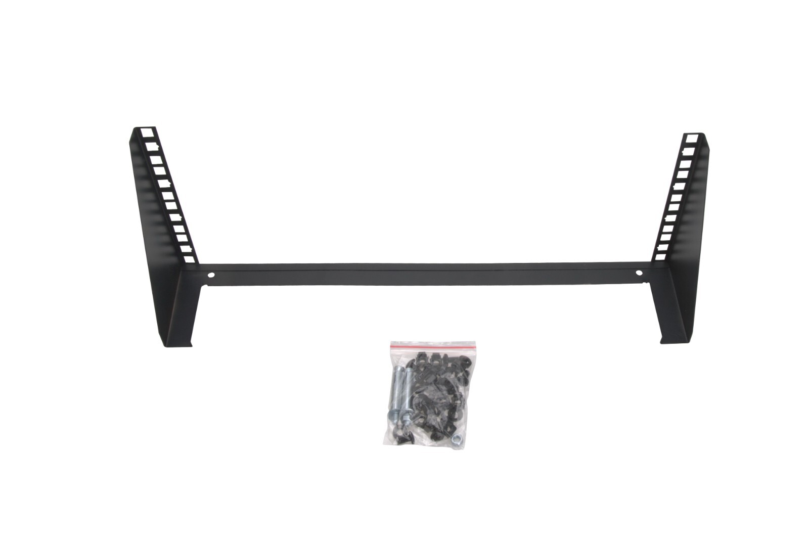 Vertical 4U 19" Wall Mount Server Rack Network IT Bracket Space Saver Mountable