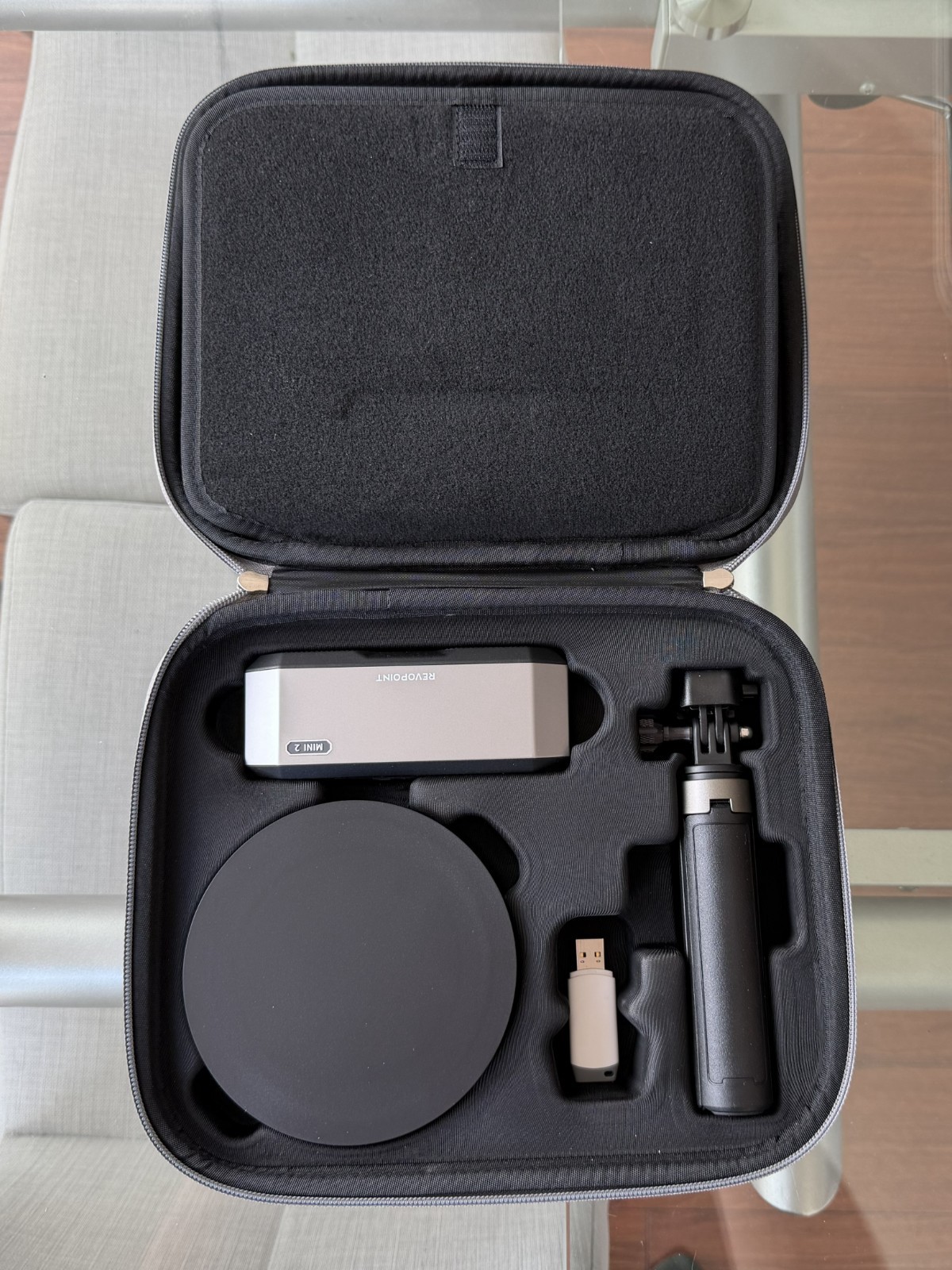 Revopoint MINI 2 3D Scanner + Dual-Axis Turntable Bundle – High Precision