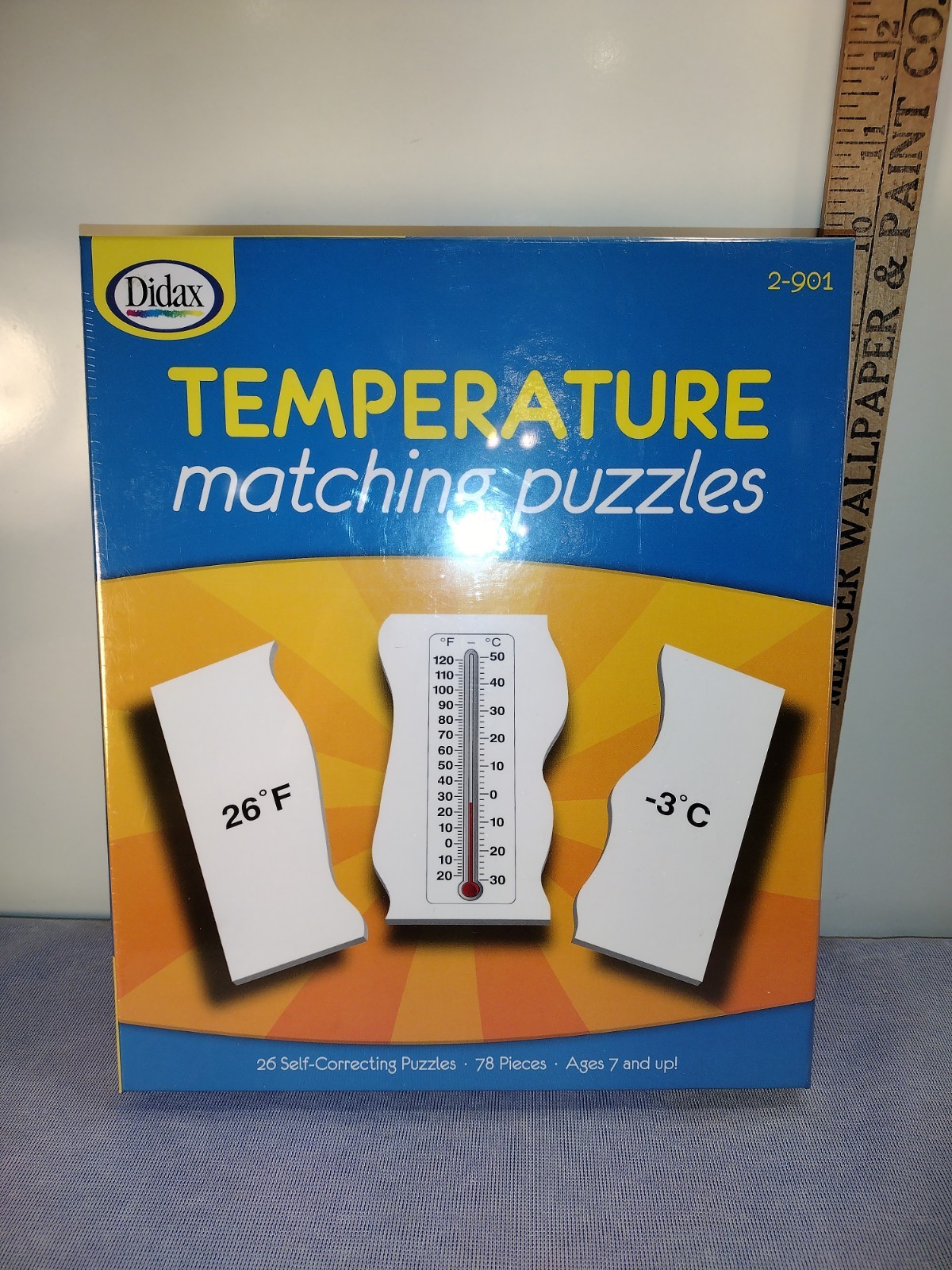 Temperature Matching Puzzles age 7+ science education thermometer degrees school