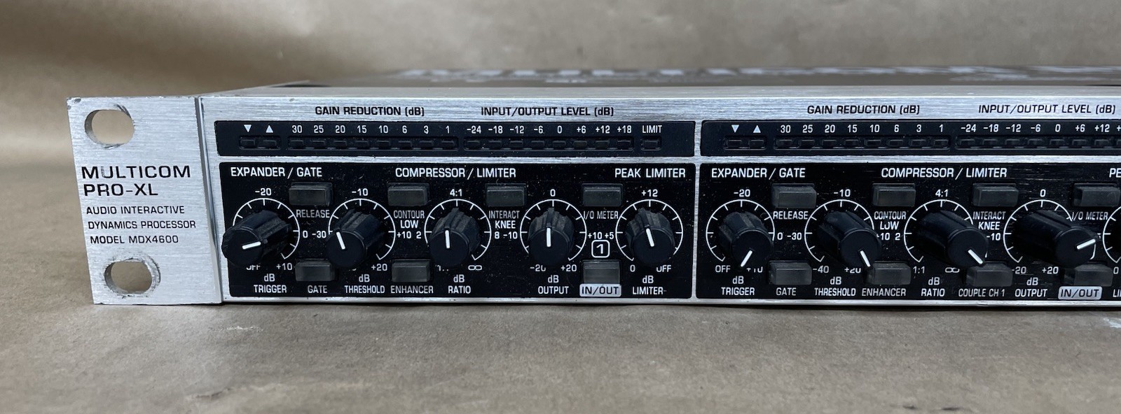 Behringer Multicom Pro-XL MDX4600 4 Channel Audio Interactive Dynamics Processor