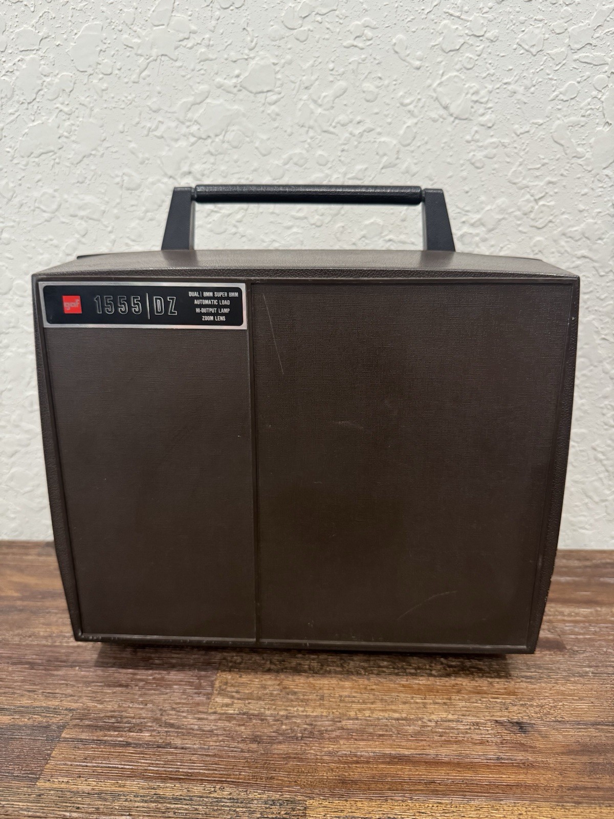 GAF 1555DZ 8mm Movie Projector Vintage Motion Picture USA Serial 51416