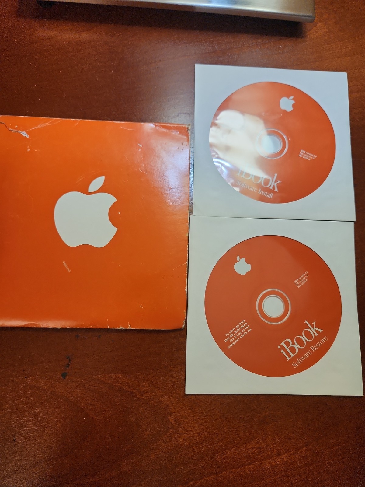 Apple Ibook Software install and restore disks SSW 8.6