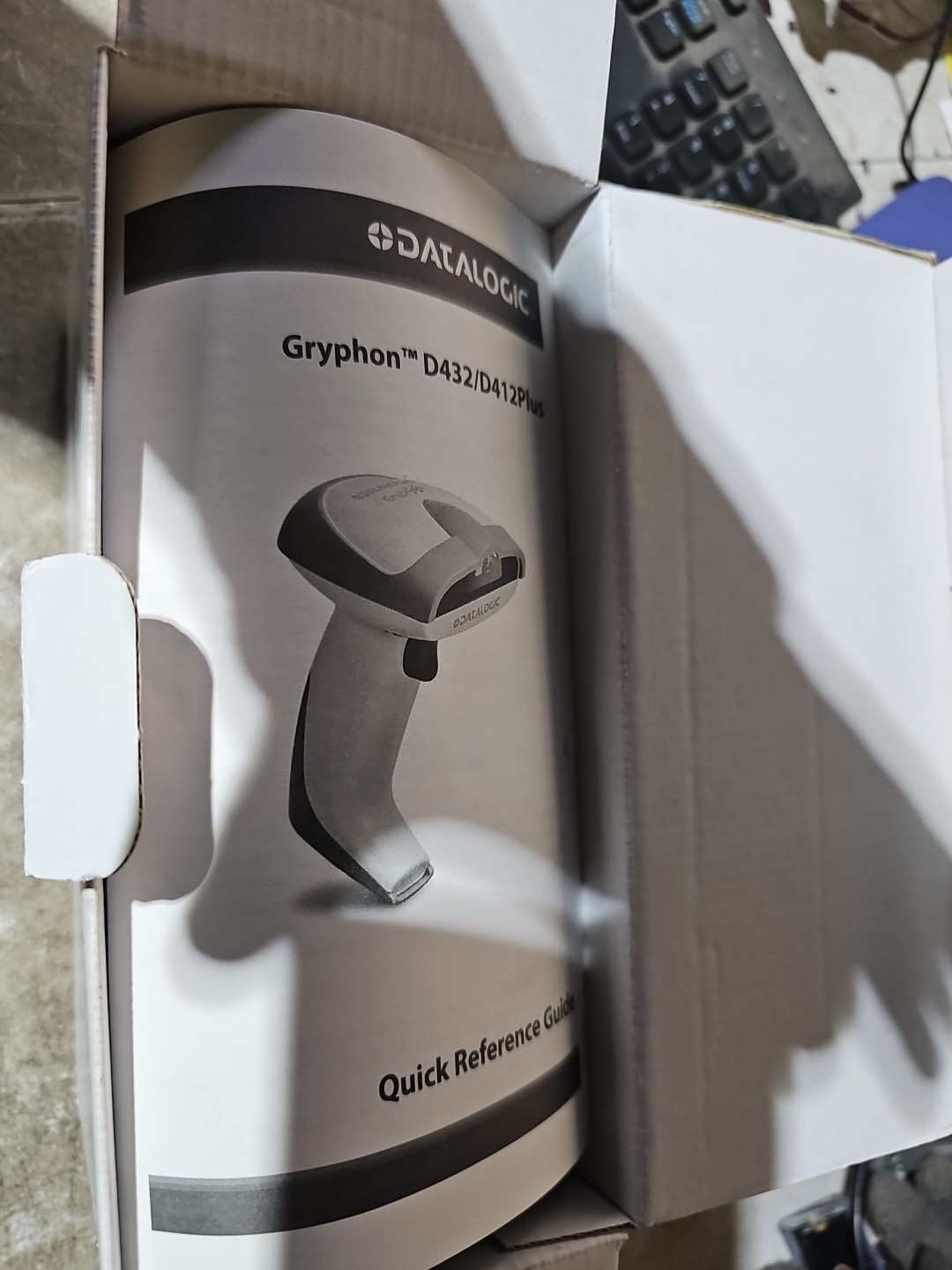 NEW DATALOGIC - GRYPHON D432 Barcode scanner with cord. #P25