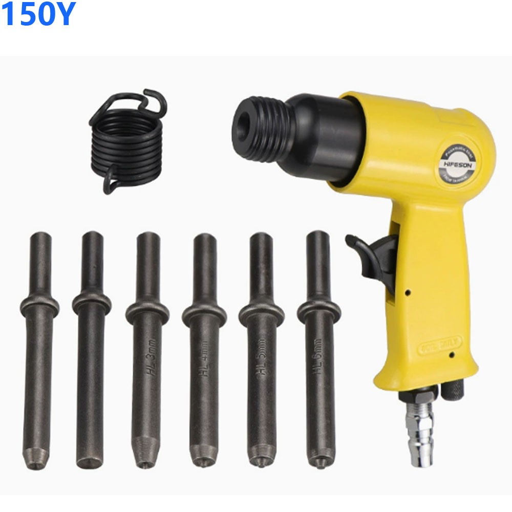 Industrial-Grade Pneumatic Rivet Gun and Nut Tool Set NEW