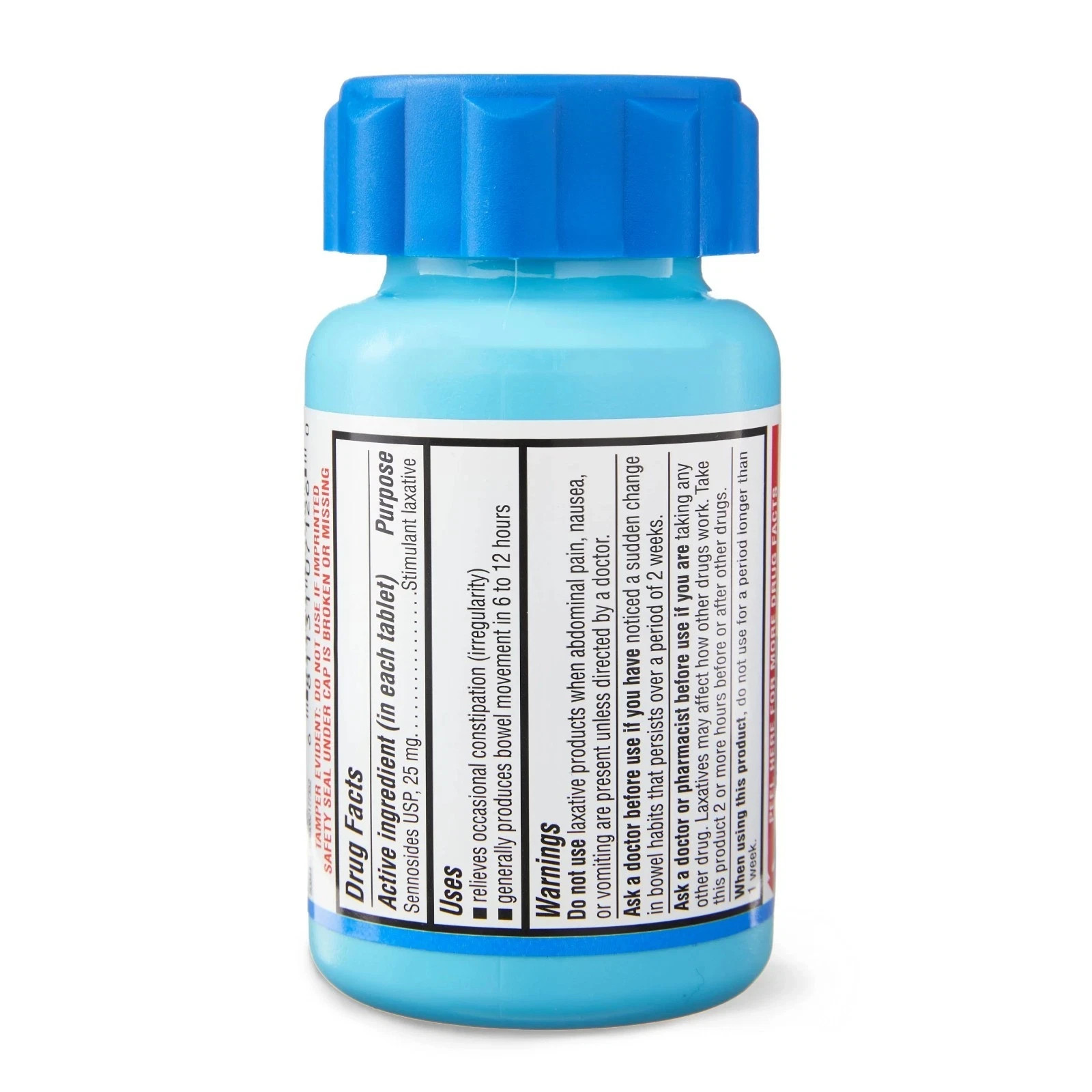 Equate Maximum Strength Sennosides USP Laxative Tablets 25 mg 90 Count, 2 Pack