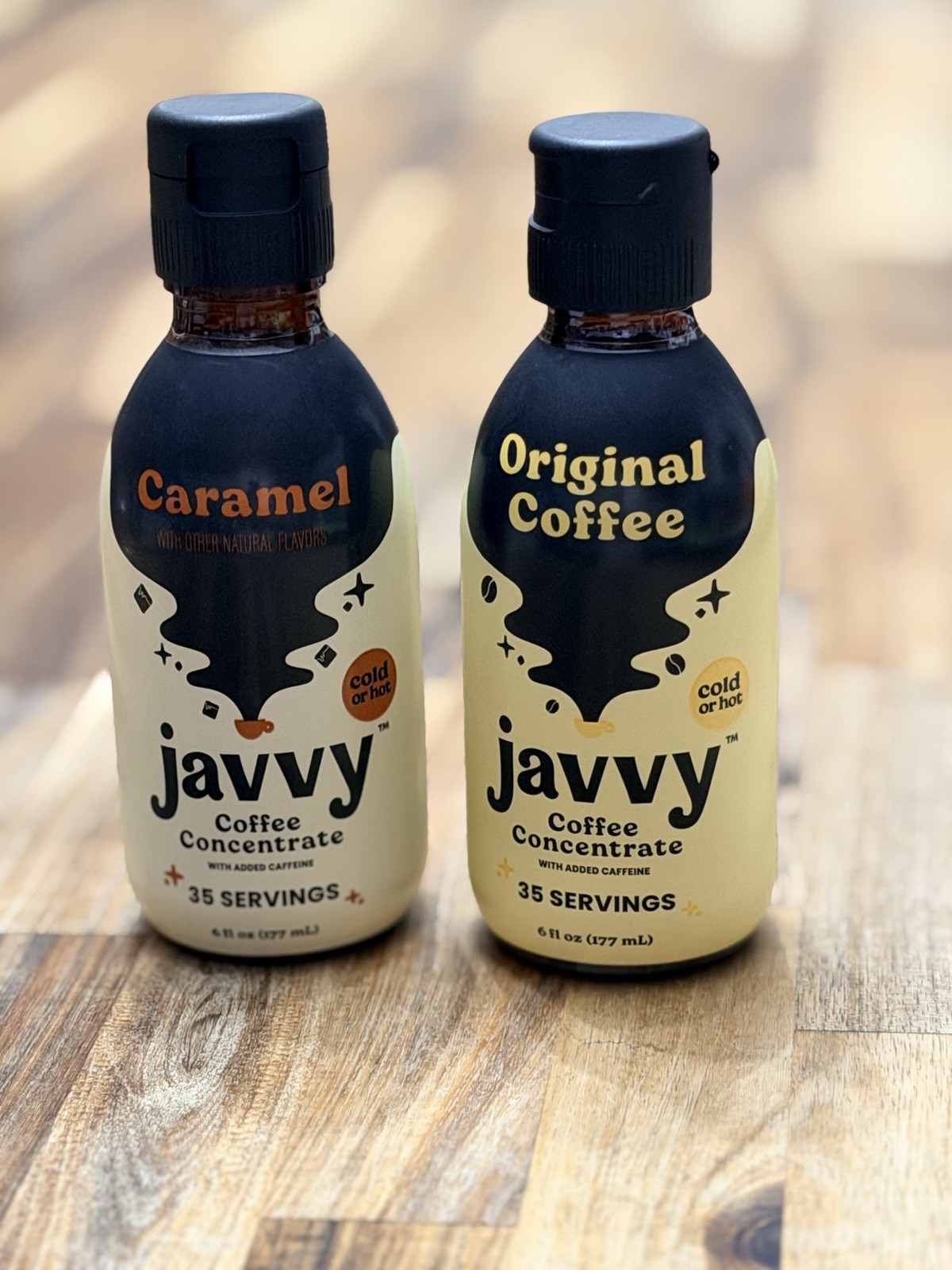 Javvy Caramel Coffee Concentrate And Original