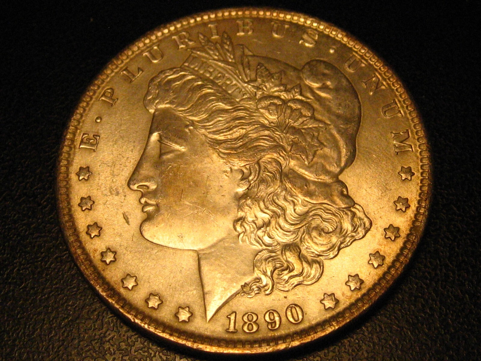 1890-P 90% Silver Morgan Silver Dollar CHOICE BU