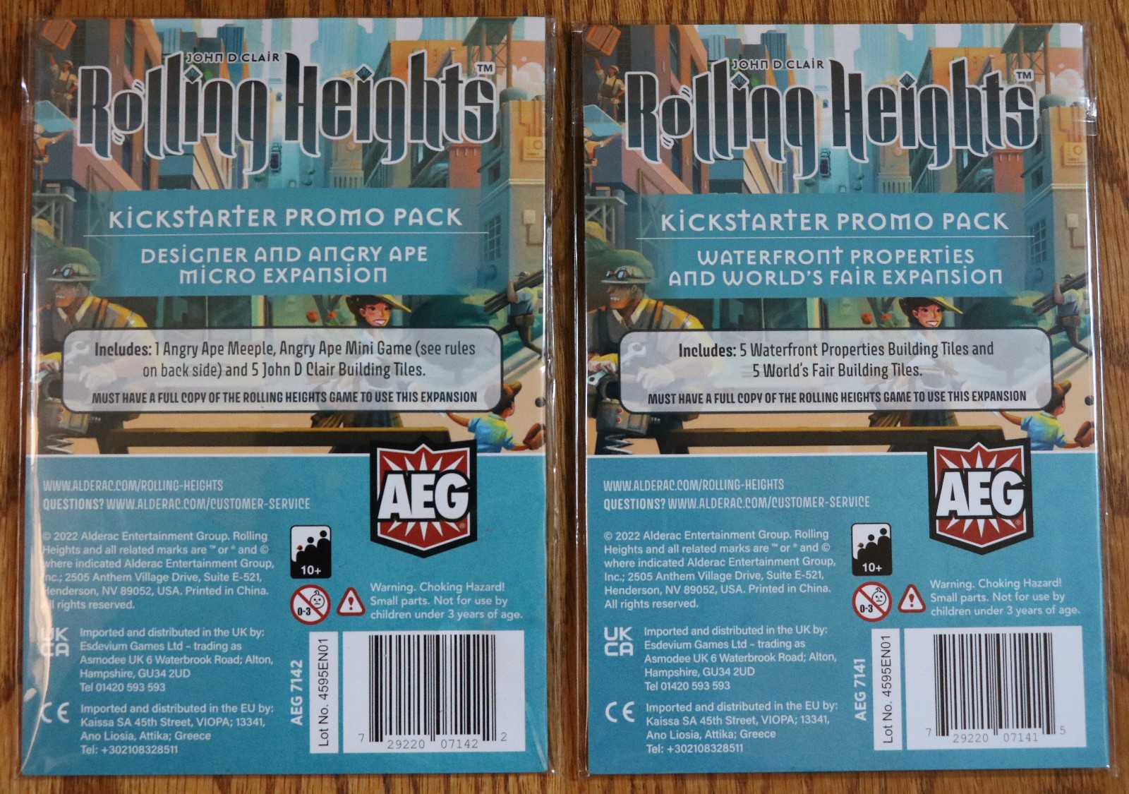 Rolling Heights Waterfront Properties & World's Fair Designer & Angry Ape Promo