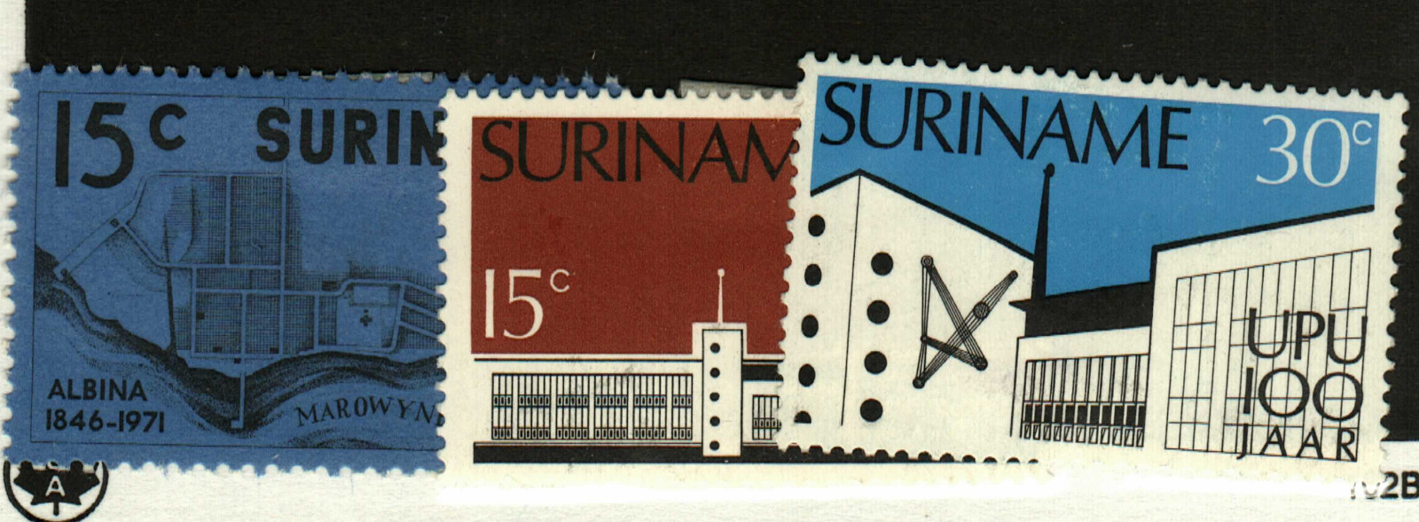 Suriname #392, 417-8 MH