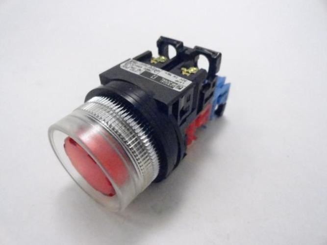 202309 New-No Box; Fuji AR30G4L11E3R Pushbutton Switch; Red; 30V; 1W