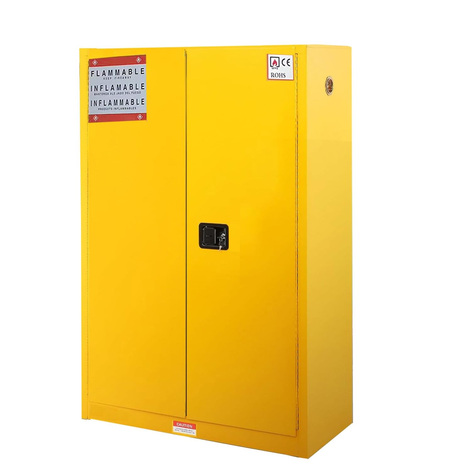 Industry Safety Fireproof Cabinet 43" X 18.1" X 65.2" Explosion Proof Double Wal