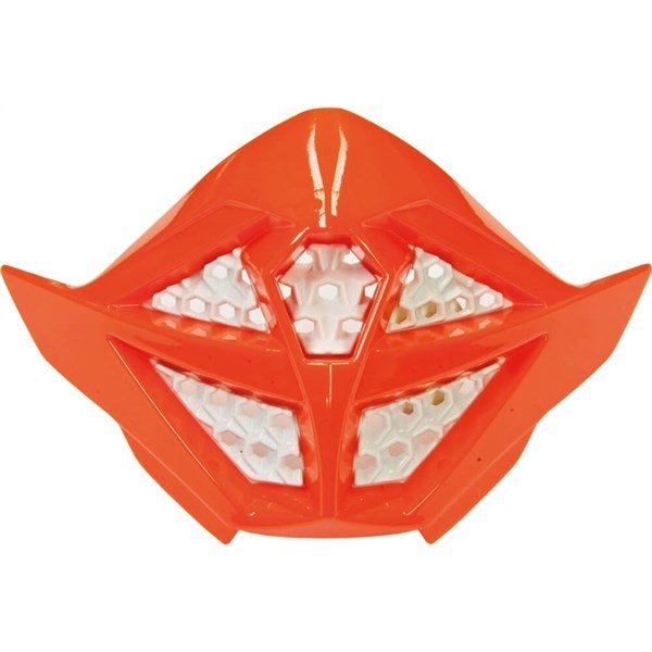 THH T730X Twister Replacement Helmet Chin Vent | Orange/White