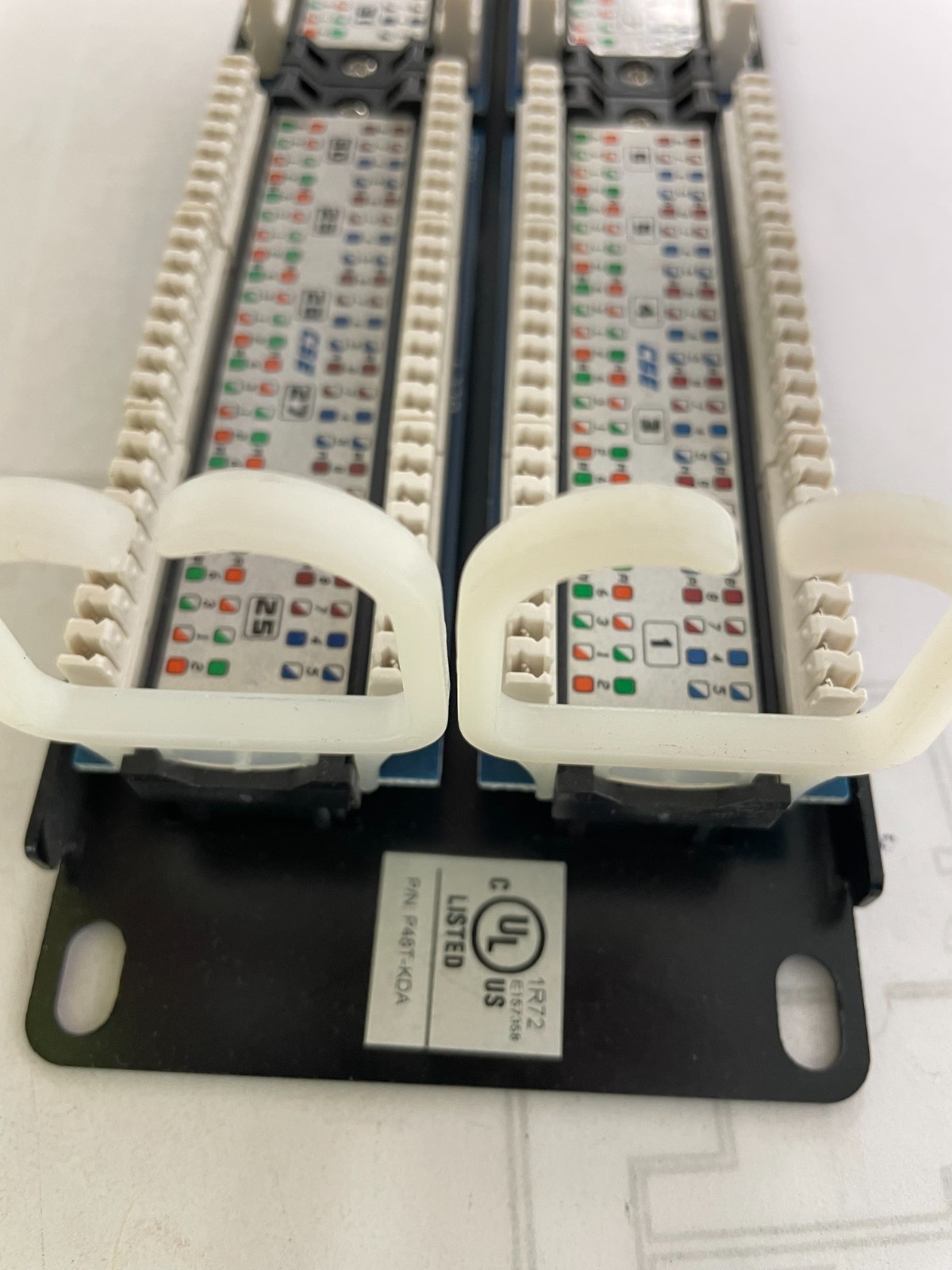 INTELLINET NETWORK SOLUTIONS Cat5e Patch Panel Wired 48-Ports P51