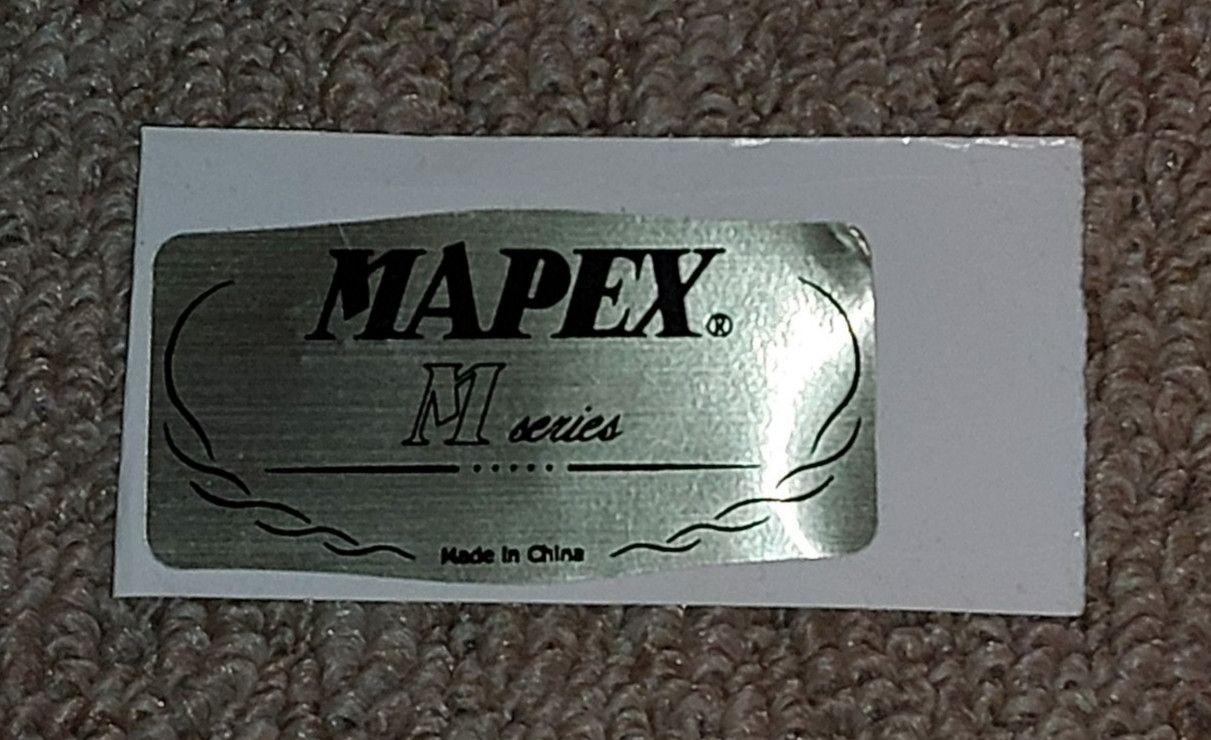 Mapex M Series Drum Sticker Badge (532)