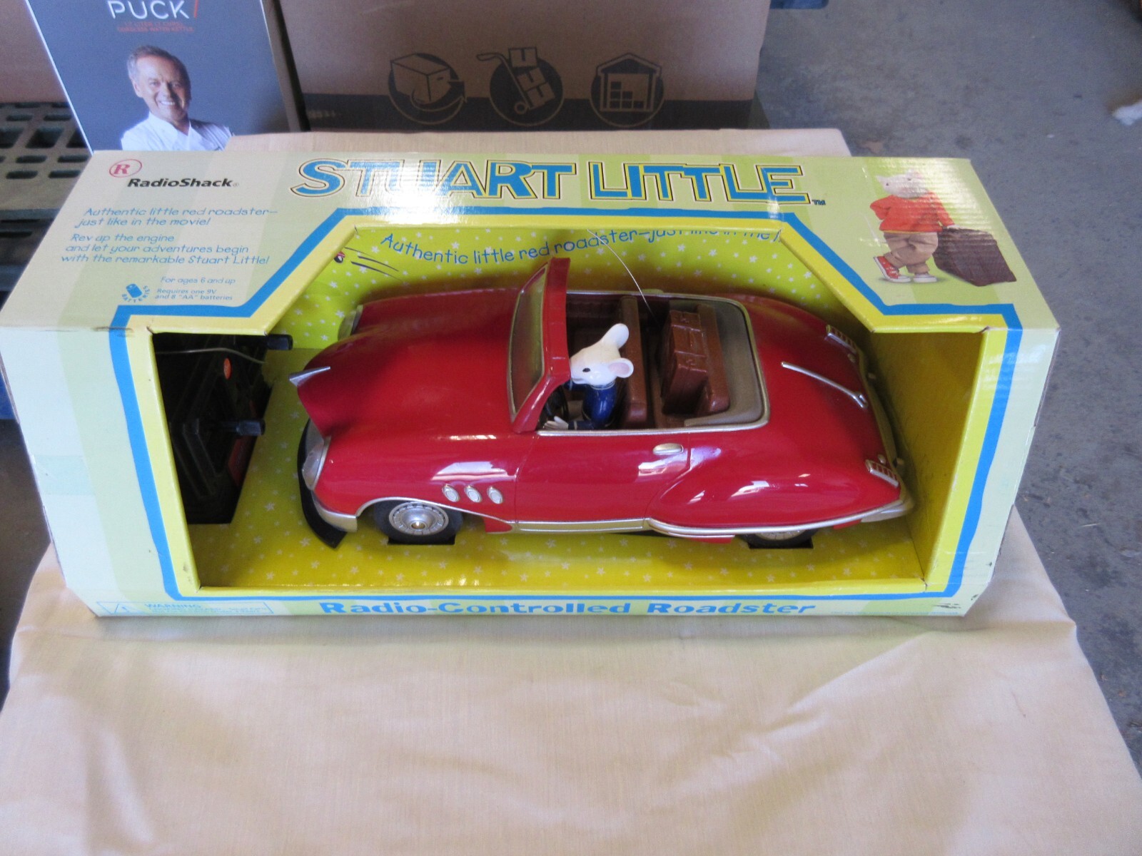 Stuart Little Remote Control Roadster NIB Old Stock Radio Shake 1999