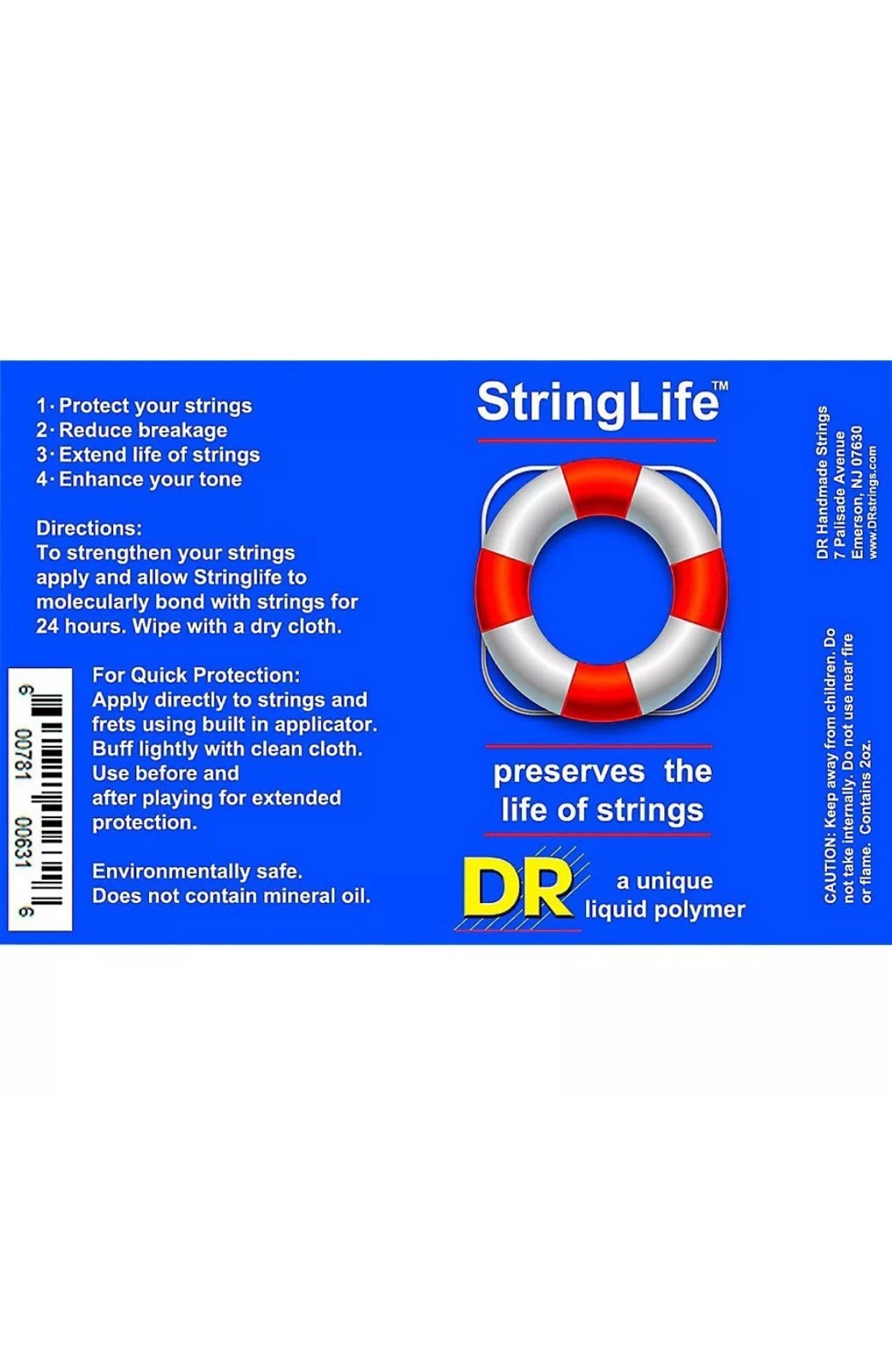 DR Strings Stringlife Liquid Polymer