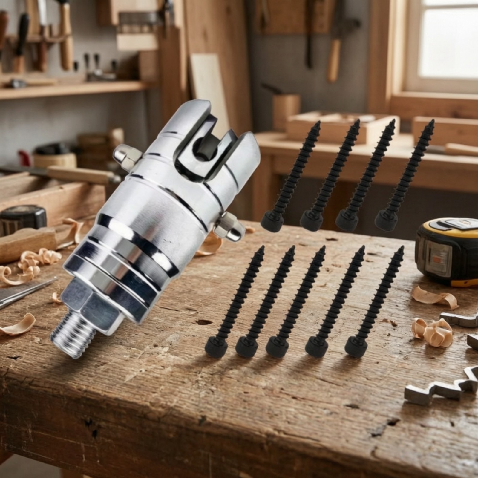 Lock Puller with Screws Compact Lock Puller Threaded for Hardware Repair,