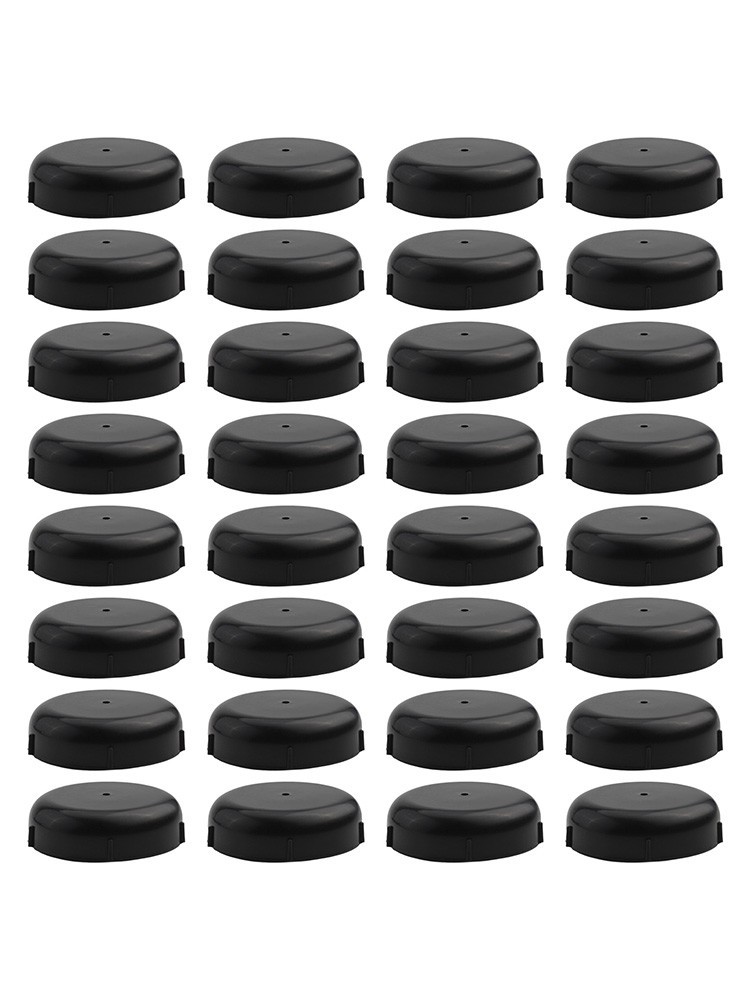 32 Pack 1-1/2" Wrought Iron Chair Leg Glides Patio-Furniture Feet Cap Protectors