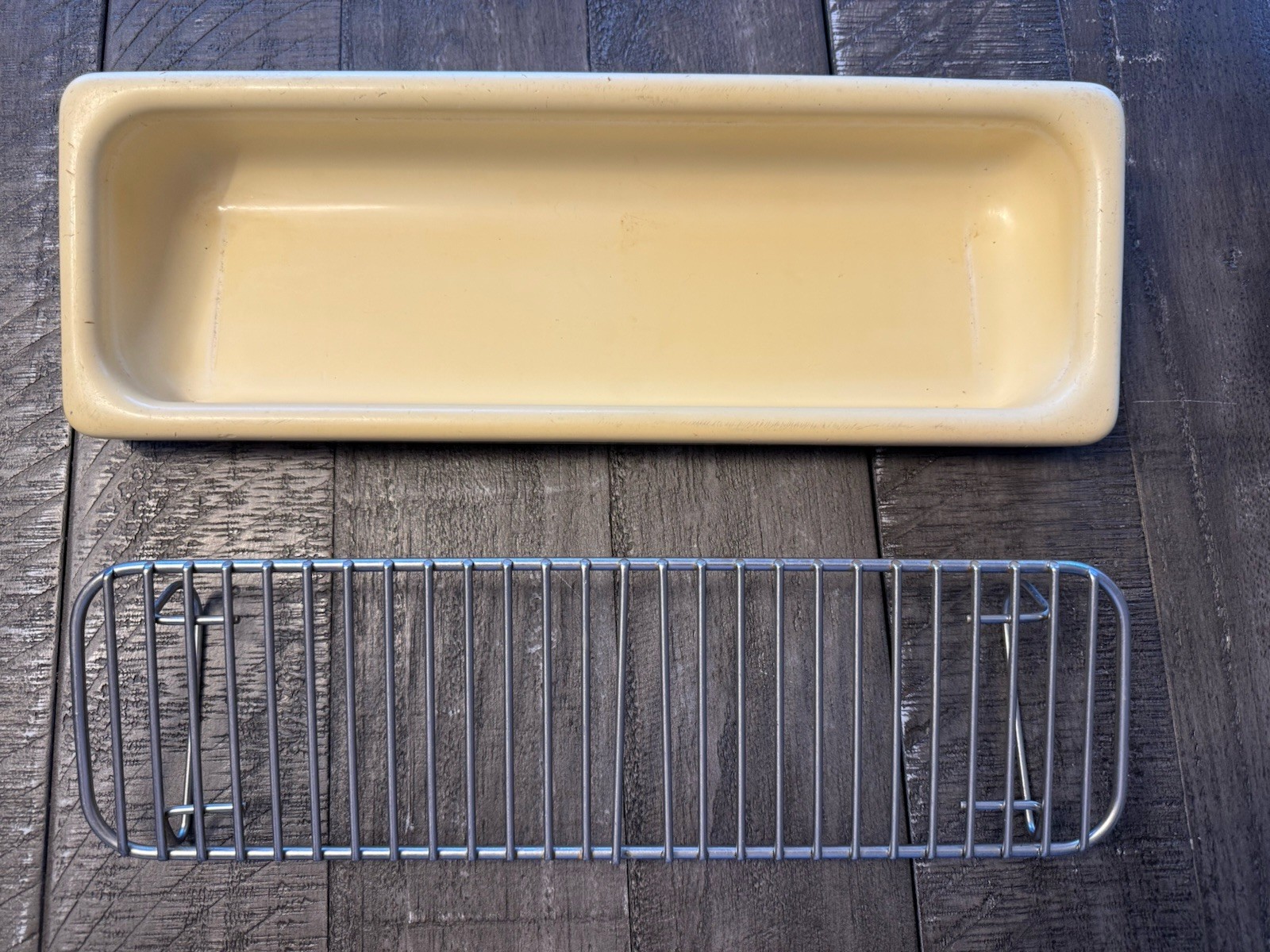 Taylor #452 Shake Machine Drip Tray & Stainless Steel Fitted Rack Assembly Used