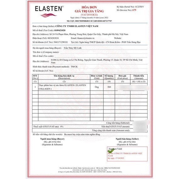 1 BOX Elasten Drinking Collagen with 28 tubes Hydrolyzed Collagen Germany - DHL